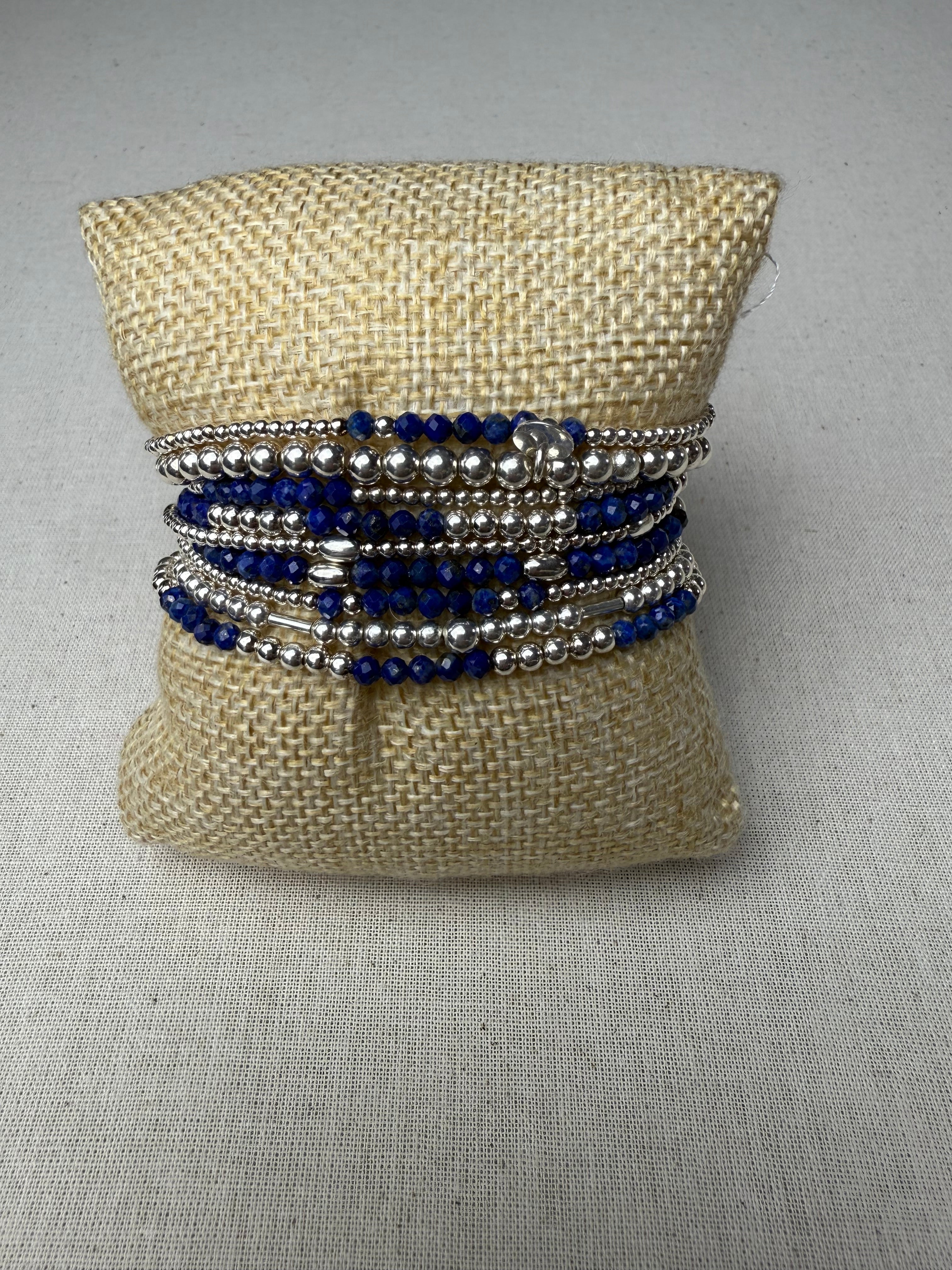 Bracelet Soleil Lapis Afghanistan