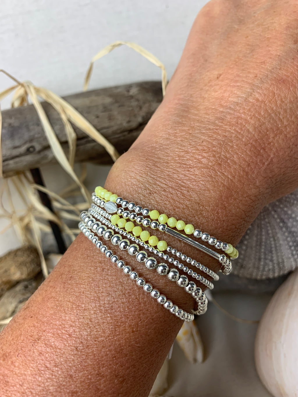 Bracelet Soleil Zirconium Yellow