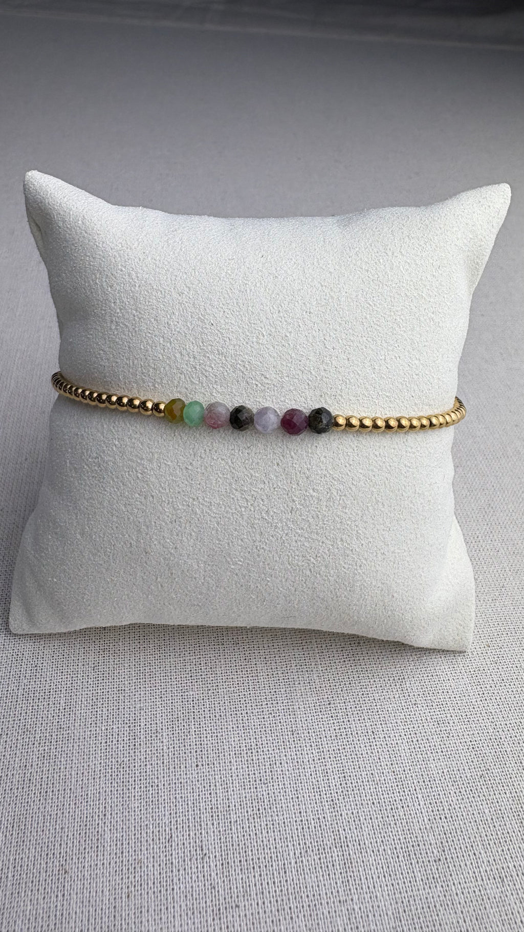 Bracelet Léna doré Tourmaline