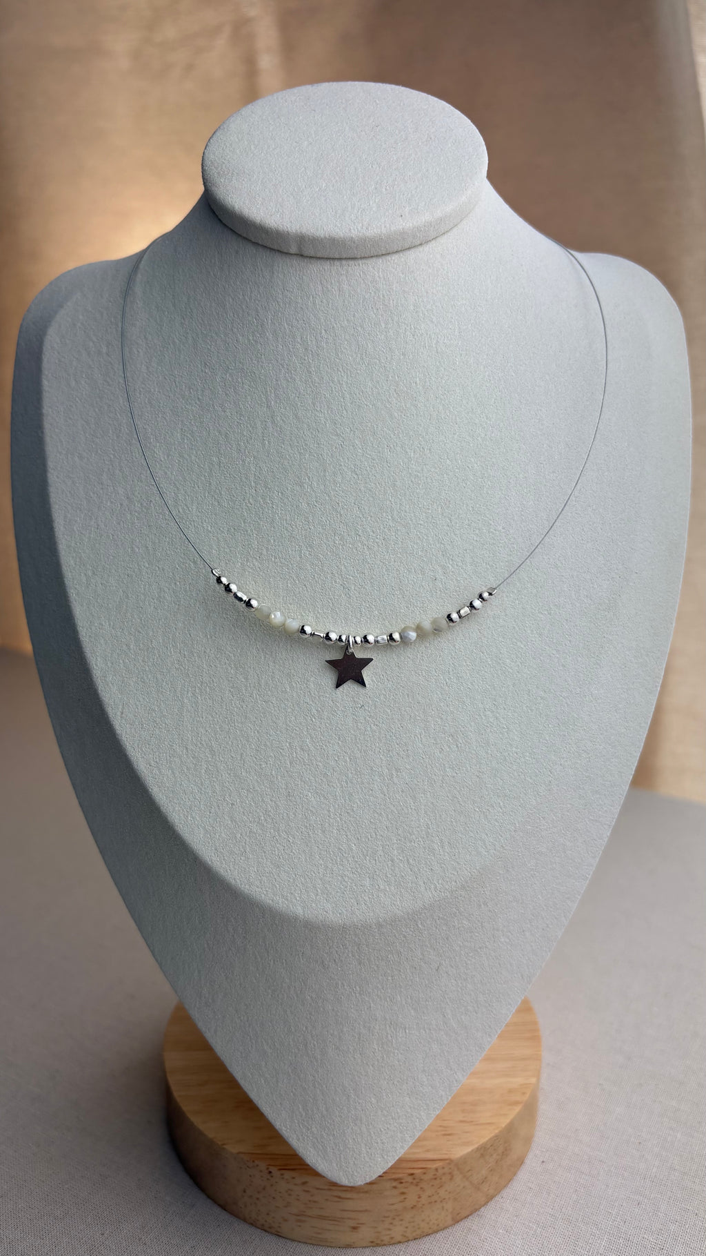 Collier ras de cou Étoile Nacre Paloma