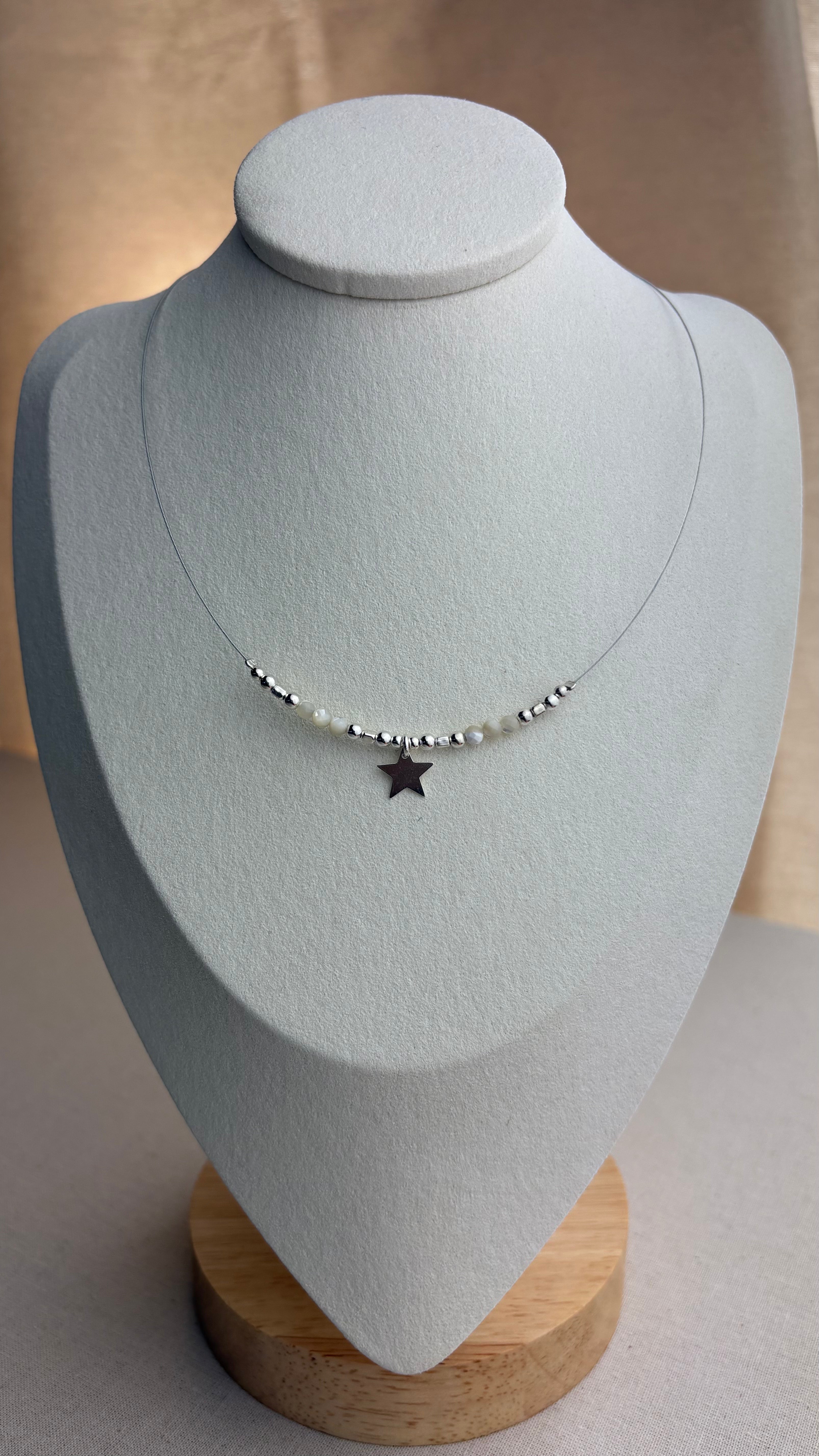 Collier ras de cou Étoile Nacre Paloma