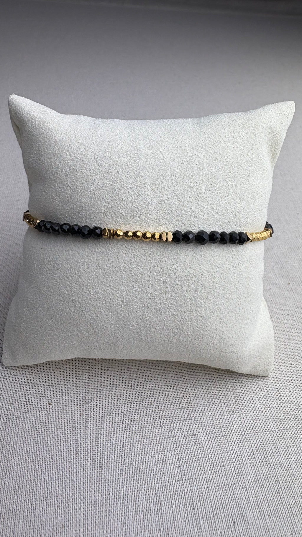 Bracelet Flo doré Onyx