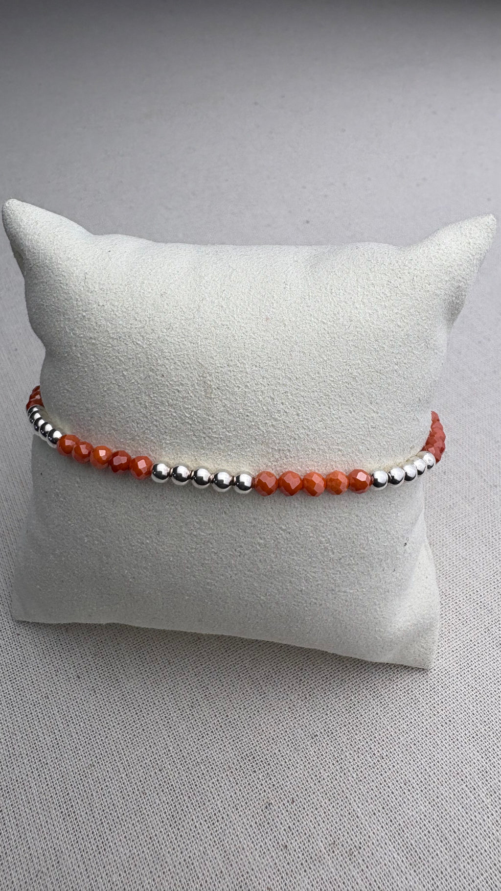 Bracelet Soleil zirconium Dark Papaye