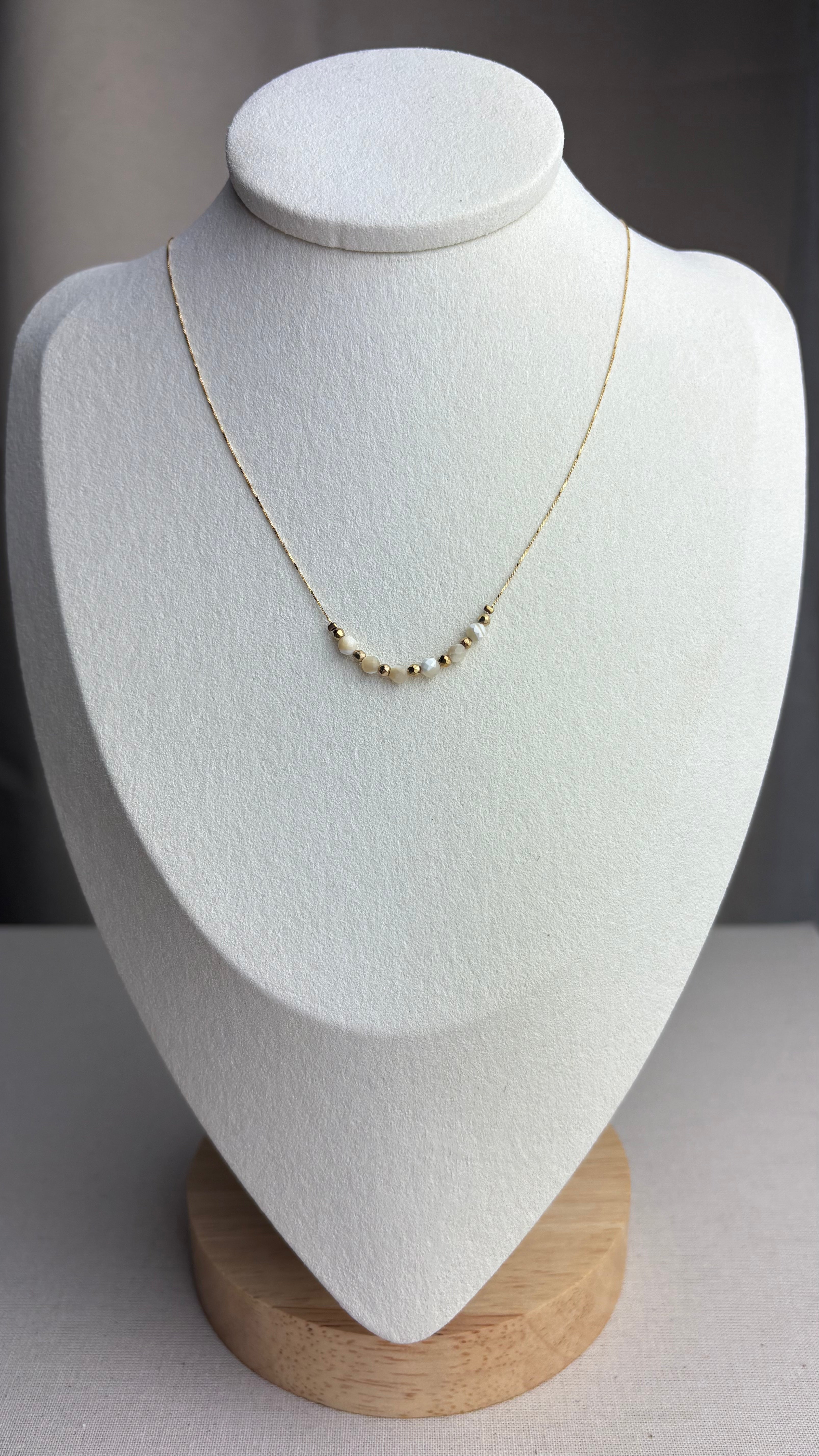 Collier ras de cou Cléor Nacré Paloma