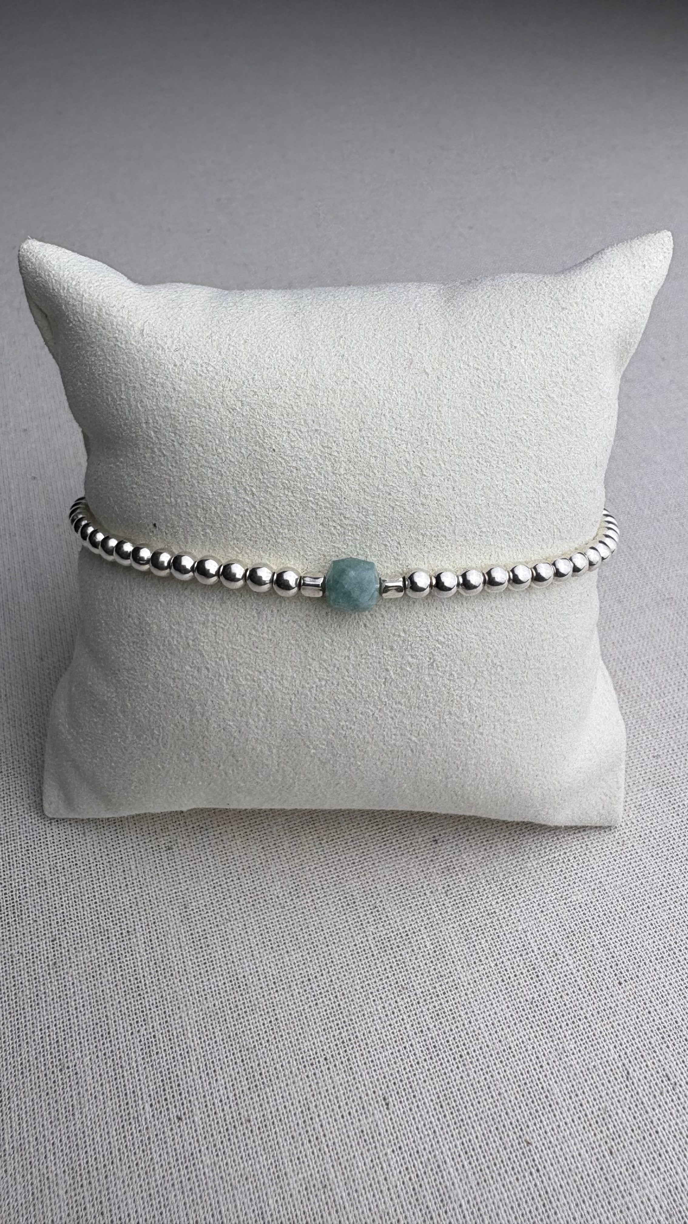 Bracelet Summer Quartzite turquoise du Brésil