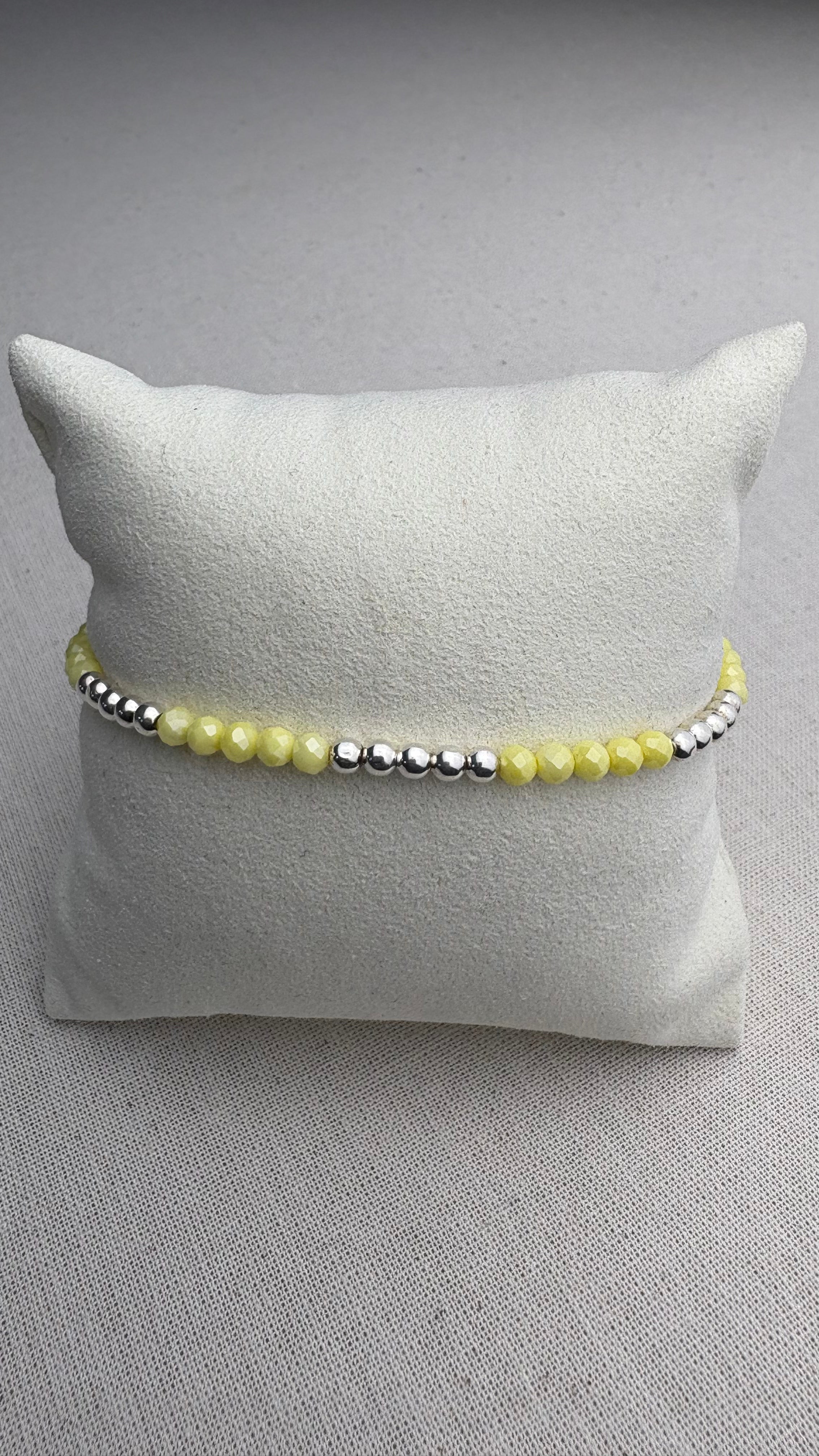 Bracelet Soleil Zirconium Yellow