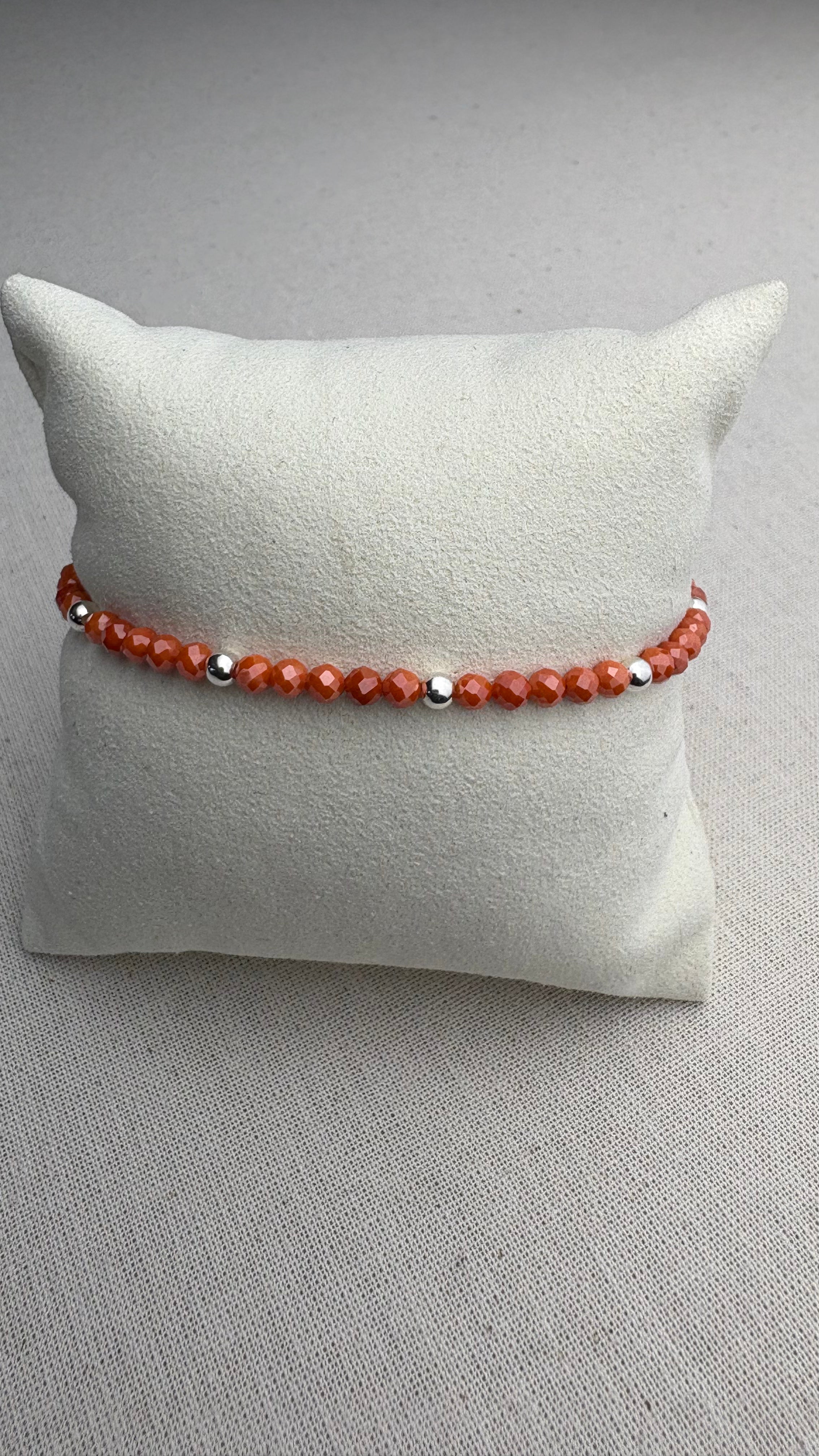 Bracelet Baha Zirconium Dark Papaye