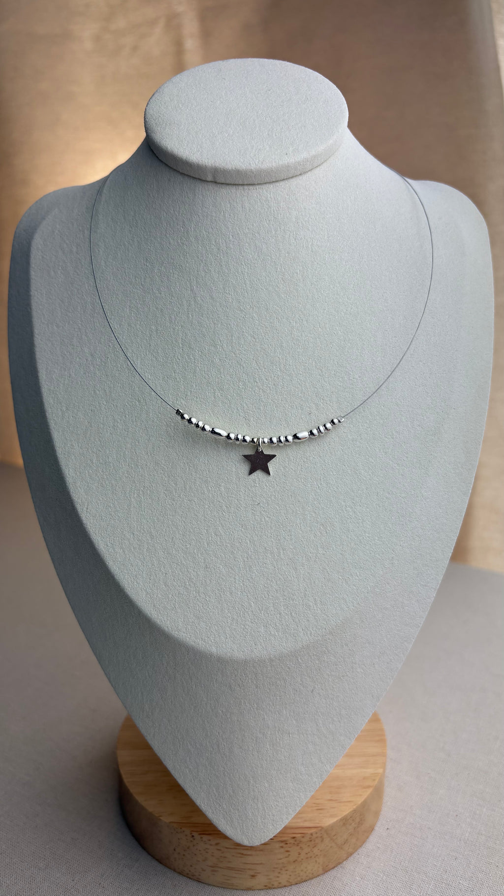 Collier ras de cou Étoile Argent 925