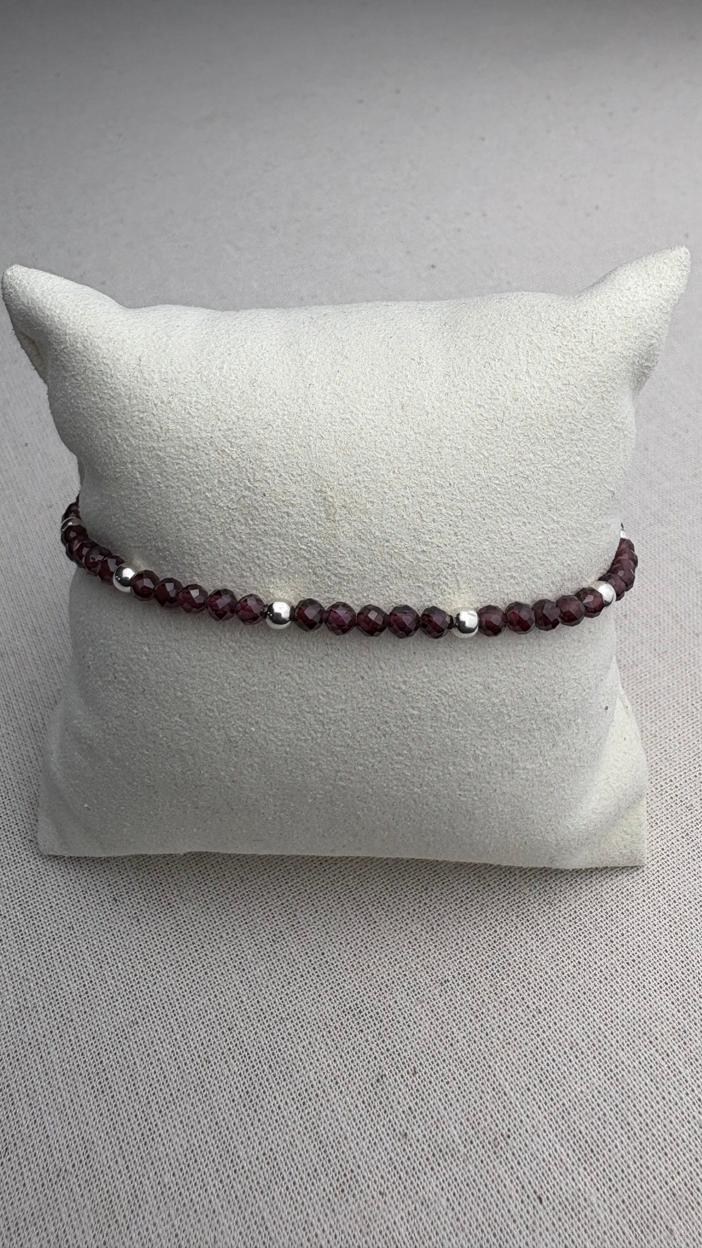 Bracelet Baha Zirconium Grenat d’Inde