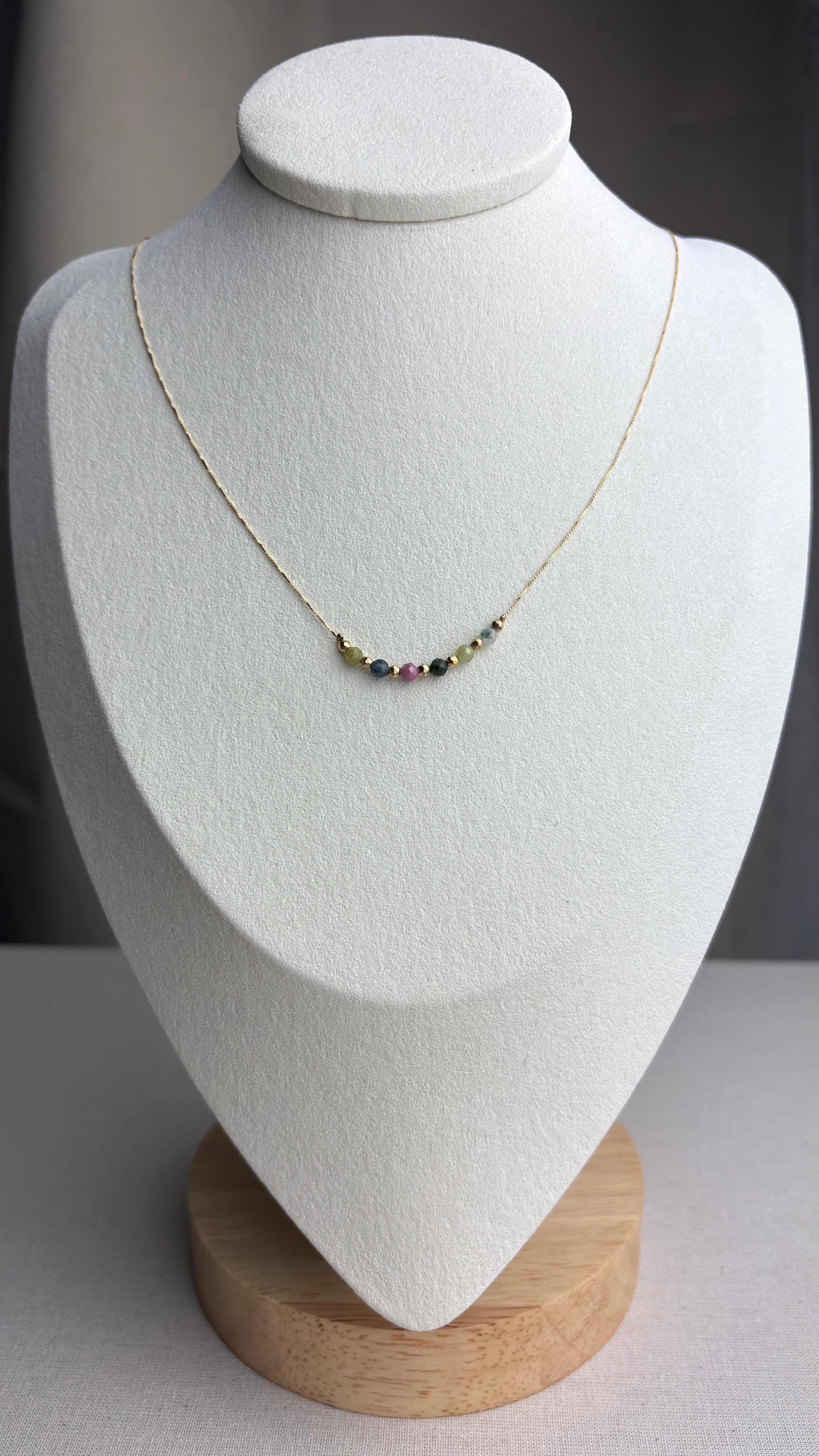 Collier ras de cou Cléor Tourmaline